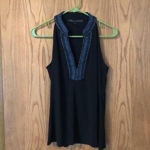 WHBM Black Tank Top Sz S